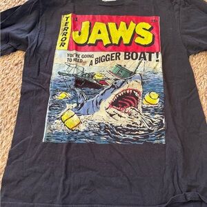 Jaws Men’s Black T-Shirt You Are Going to Need a Bigger Boat Size Medium